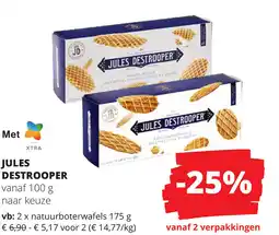 Spar Jules destrooper aanbieding
