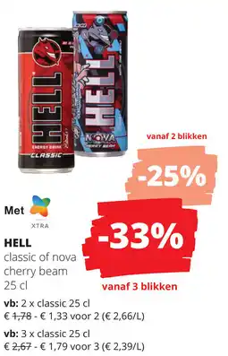 Spar Hell aanbieding