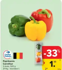 Carrefour Paprikamix Carrefour aanbieding
