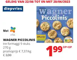 Spar Wagner Piccolinis aanbieding