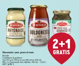 Delhaize Mayonaise, saus, pesto of toast aanbieding