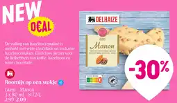 Delhaize Giant Manon Roomijs op een stokje aanbieding