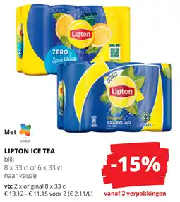 Spar Lipton Ice Tea aanbieding