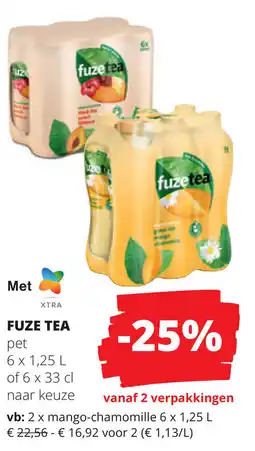 Spar Fuze Tea aanbieding