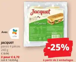 Spar Jacquet panini aanbieding