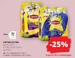 Spar Lipton ice tea aanbieding