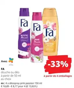 Spar Fa douche ou déo aanbieding