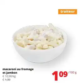 Spar Macaroni Au Fromage Et Jambon aanbieding
