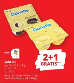 Spar Danette aanbieding