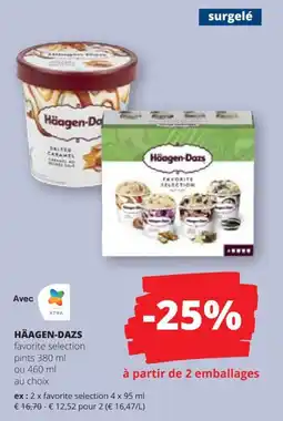 Spar Häagen-Dazs aanbieding