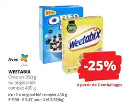 Spar Weetabix aanbieding