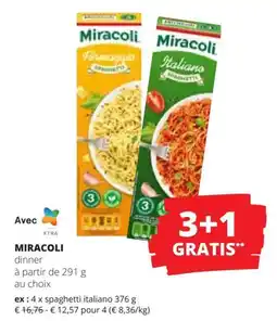 Spar Miracoli aanbieding