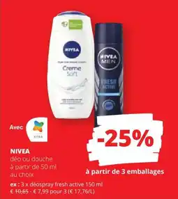 Spar Nivea aanbieding