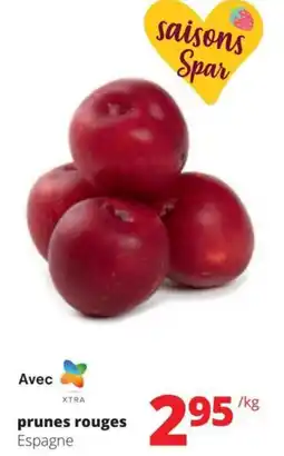 Spar Prunes rouges aanbieding