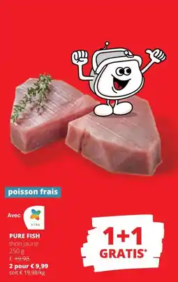 Spar Pure fish thon jaune aanbieding