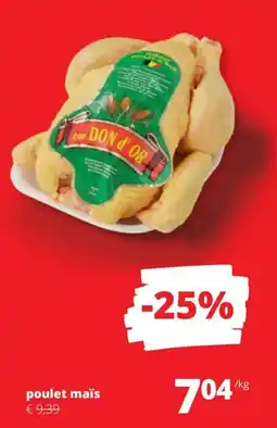 Spar Poulet maïs aanbieding