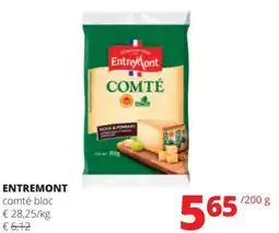 Spar Entremont comté bloc aanbieding