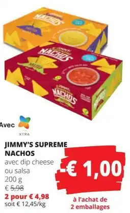 Spar Jimmy's supreme nachos aanbieding