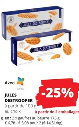 Spar Jules destrooper aanbieding