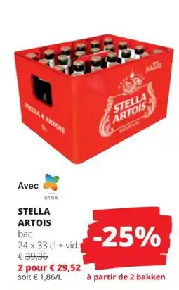 Spar Stella Artois aanbieding