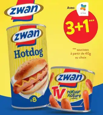 Spar Zwan saucisses aanbieding