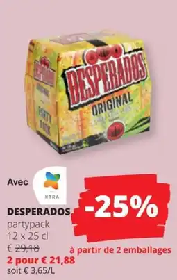 Spar Desperados aanbieding