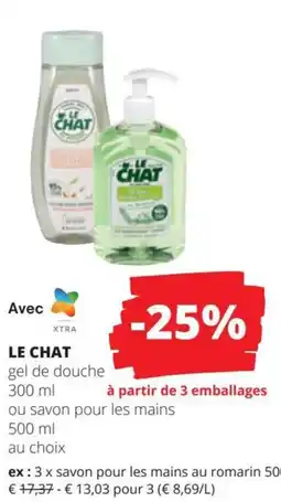 Spar Le chat aanbieding