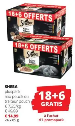 Spar Sheba aanbieding
