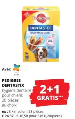 Spar Pedigree Dentastix aanbieding