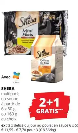 Spar Sheba aanbieding