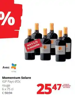 Spar Momentum Solare aanbieding