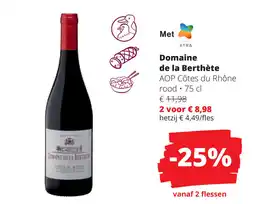 Spar Domaine de la Berthète aanbieding