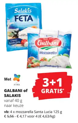 Spar Galbani of Salakis aanbieding