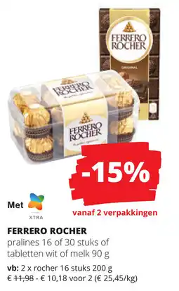 Spar Ferrero Rocher aanbieding