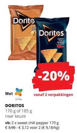 Spar Doritos aanbieding