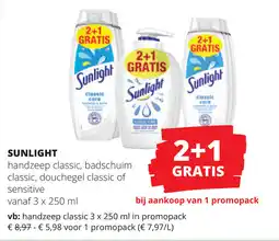 Spar Sunlight aanbieding