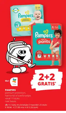 Spar Pampers aanbieding