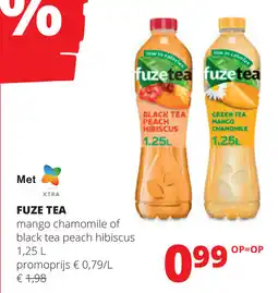 Spar Fuze tea aanbieding