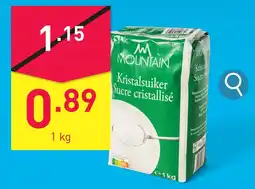 ALDI Mountain kristalsuiker aanbieding