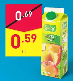 ALDI Juicy appelsap aanbieding