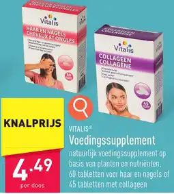 ALDI Vitalis Voedingssupplement aanbieding