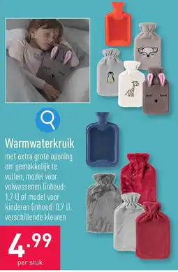 ALDI Warmwaterkruik aanbieding