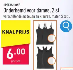 ALDI Up2fashion onderhemd voor dames aanbieding