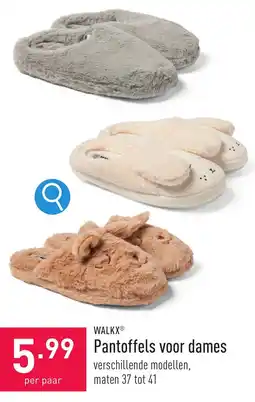 ALDI Walkxr Pantoffels voor dames aanbieding