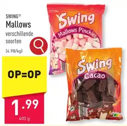 ALDI Swing Mallows aanbieding