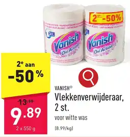 ALDI Vanish Vlekkenverwijderaar aanbieding