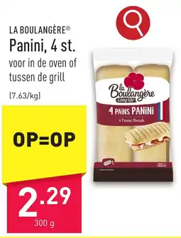 ALDI La boulangère panini aanbieding