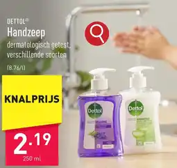 ALDI Dettol Handzeep aanbieding