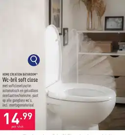 ALDI Home creation bathroom Wc-bril soft close aanbieding