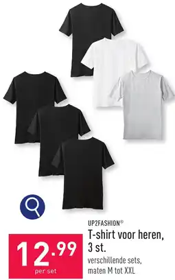 ALDI Up2fashion t-shirt voor heren aanbieding